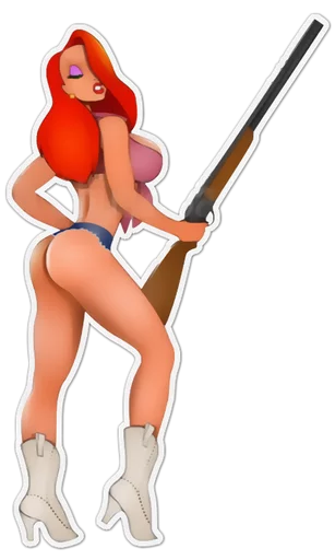 Jessica Rabbit @want_stickers sticker 7