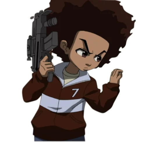 Boondocks Telegram sticker pack