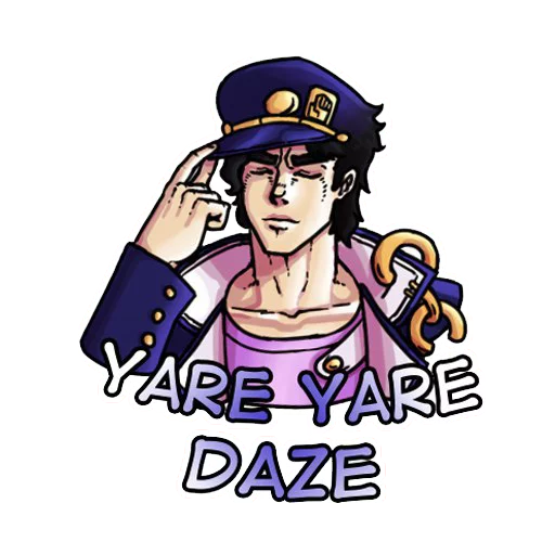 JoJo's Bizarre Adventure Telegram sticker pack