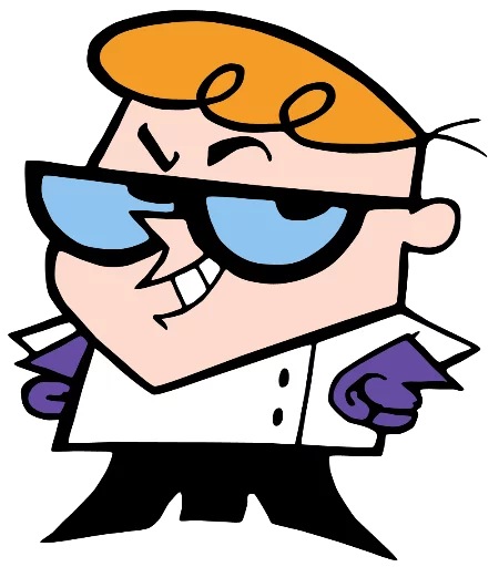 Dexter's Laboratory Telegram sticker pack