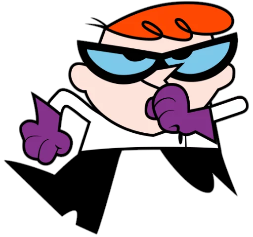 Dexter's Laboratory sticker 12