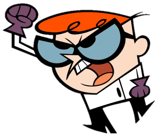 Dexter's Laboratory sticker 3