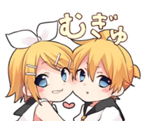 KAGAMINE LEN and KAGAMINE RIN sticker 2