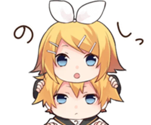 KAGAMINE LEN and KAGAMINE RIN sticker 7