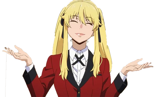 Kakegurui Kaogei sticker 5