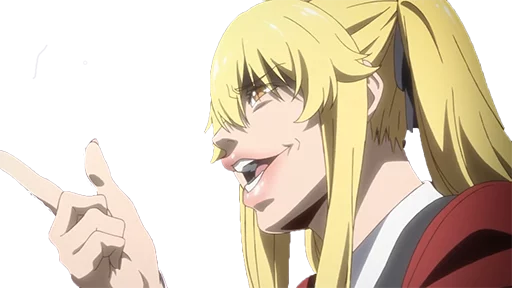 Kakegurui Kaogei sticker 8