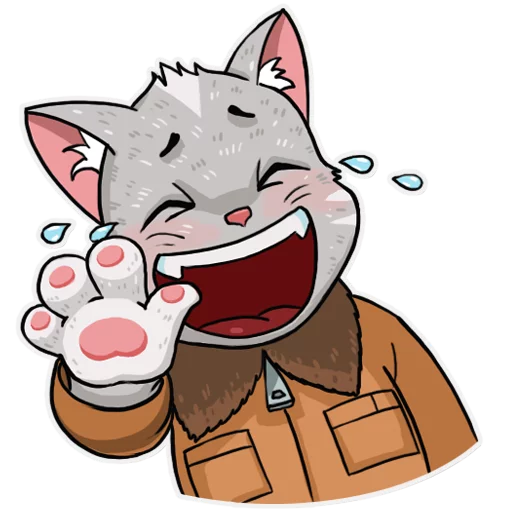 Kamikaze Cat Telegram sticker pack