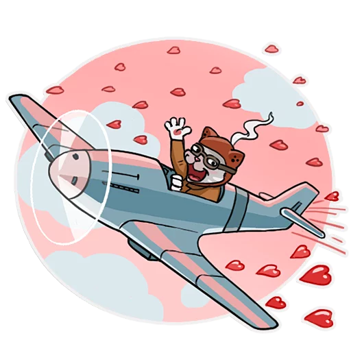 Kamikaze Cat sticker 2