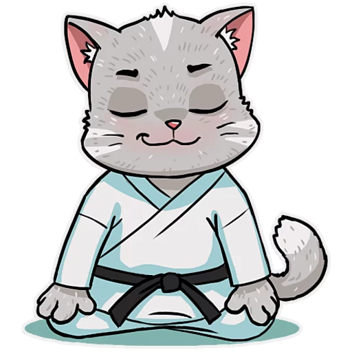 Kamikaze Cat sticker 11