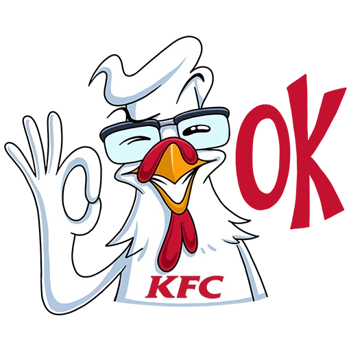 KFC sticker 10