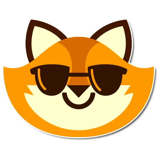 Kik Fox Frankie sticker 12