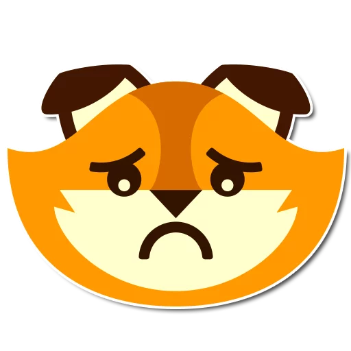 Kik Fox Frankie sticker 3