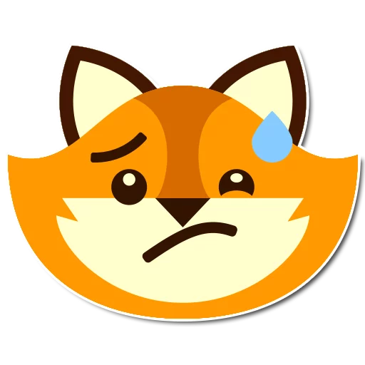 Kik Fox Frankie sticker 7
