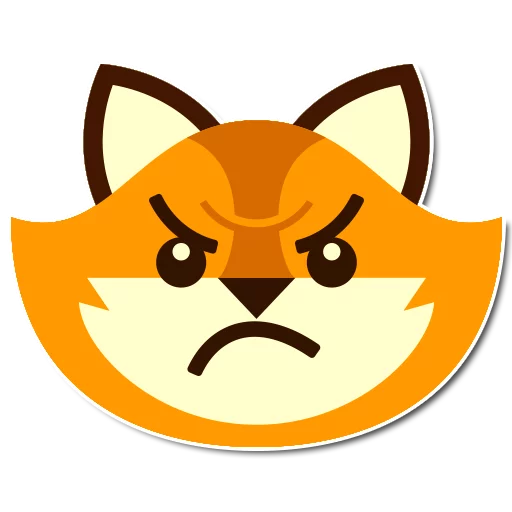 Kik Fox Frankie sticker 8