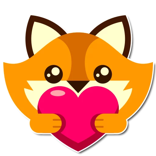 Kik Fox Frankie sticker 10