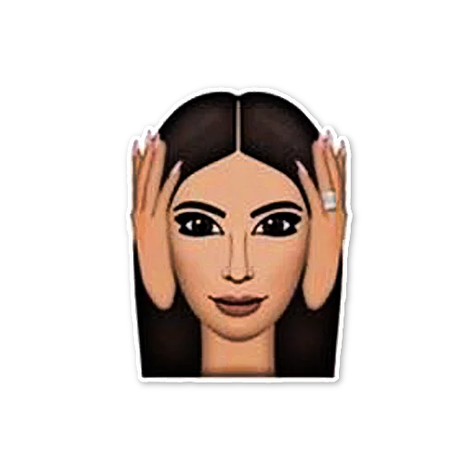 KIMOJI | Kim Kardashian - S4T.tv sticker 11