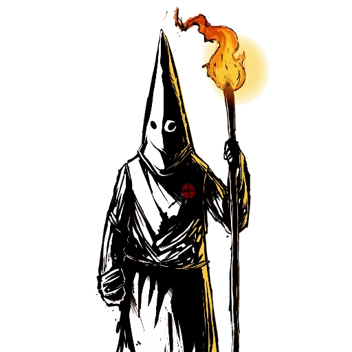Ku-Klux Klan sticker 2