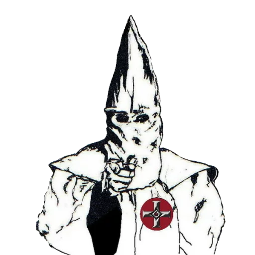 Ku-Klux Klan sticker 3
