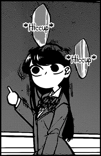 Komi-san sticker 11