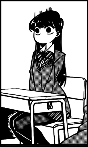 Komi-san sticker 5