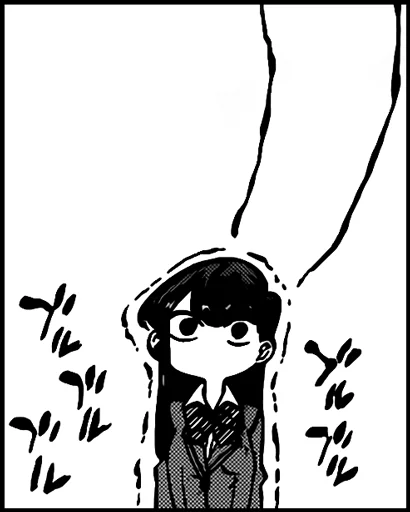 Komi-san sticker 6