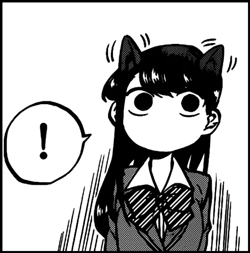 Komi-san sticker 7
