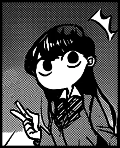 Komi-san sticker 10