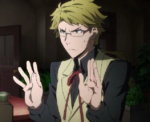 ~ Kunikida Doppo 💛 sticker 11
