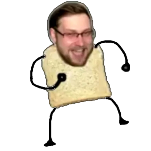 Куплинов хлебушек @tolampovo Telegram sticker pack