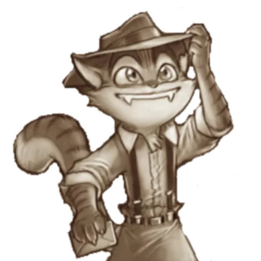 Lackadaisy cats sticker 11
