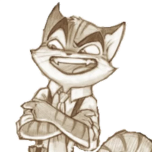 Lackadaisy cats sticker 8