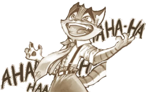 Lackadaisy cats sticker 9