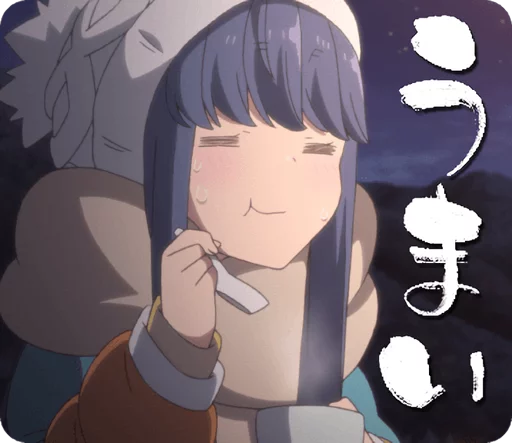 Yuru Camp sticker 12