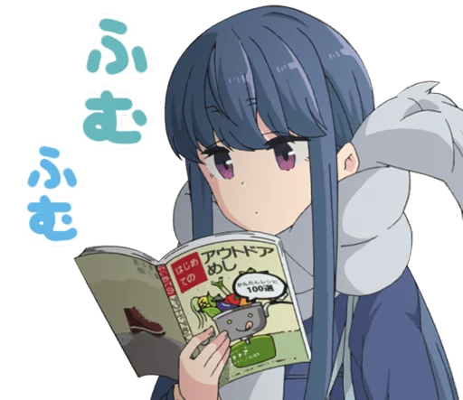 Yuru Camp sticker 8