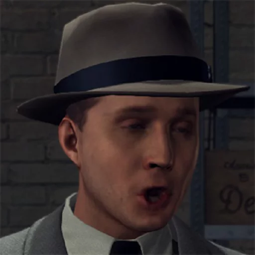L.A. Noire Telegram sticker pack