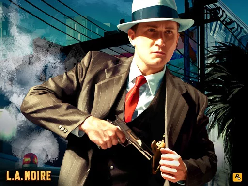 L.A. Noire sticker 4