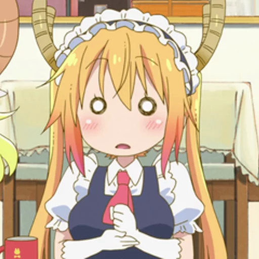 Lazy kobayashi-san chi no maid dragon (Kanna edition) sticker 5