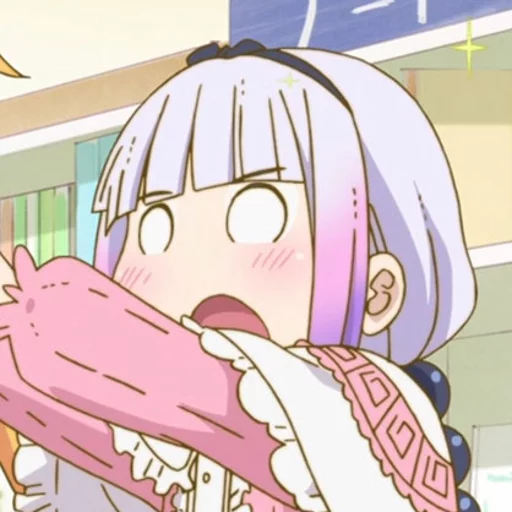 Lazy kobayashi-san chi no maid dragon (Kanna edition) sticker 8