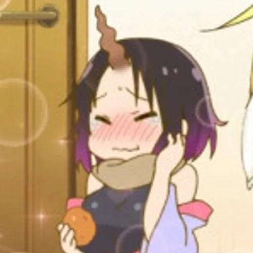 Lazy kobayashi-san chi no maid dragon (Kanna edition) sticker 10