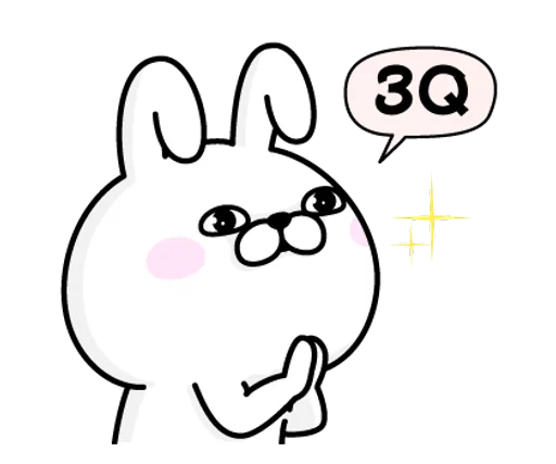 YOSISTAMP兔兔100% 秋季貼圖 @SeanChannel sticker 9