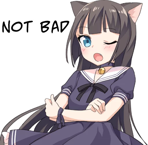 Tsundere Cat Girl Miyako sticker 9