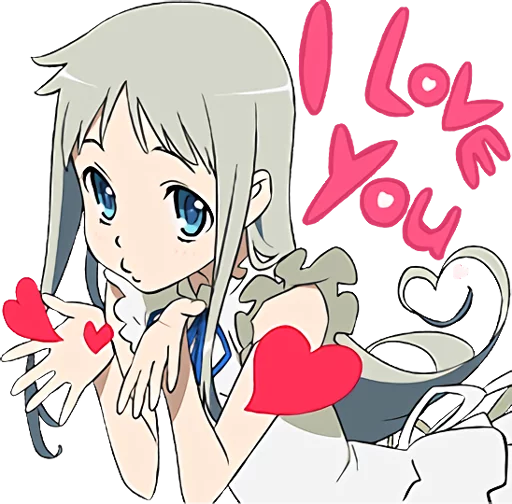 Anohana -The Flower We Saw That Day- :: @line_stickers sticker 4