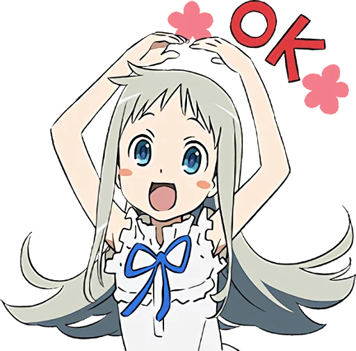 Anohana -The Flower We Saw That Day- :: @line_stickers sticker 6