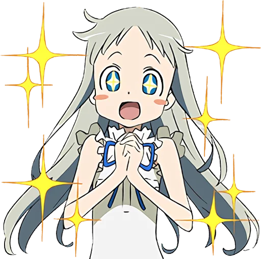 Anohana -The Flower We Saw That Day- :: @line_stickers sticker 9