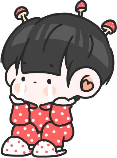Polka Dot Boy :: @line_stickers sticker 2