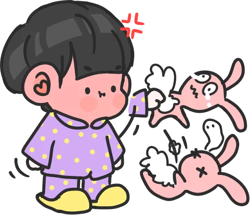 Polka Dot Boy :: @line_stickers sticker 3
