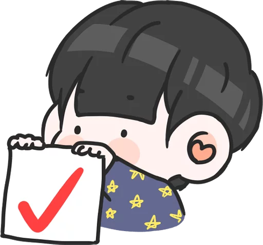 Polka Dot Boy :: @line_stickers sticker 6
