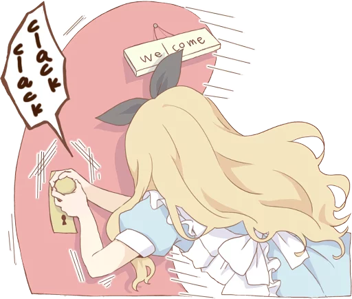 Pom's Alice Darkness ENG :: @line_stickers sticker 5
