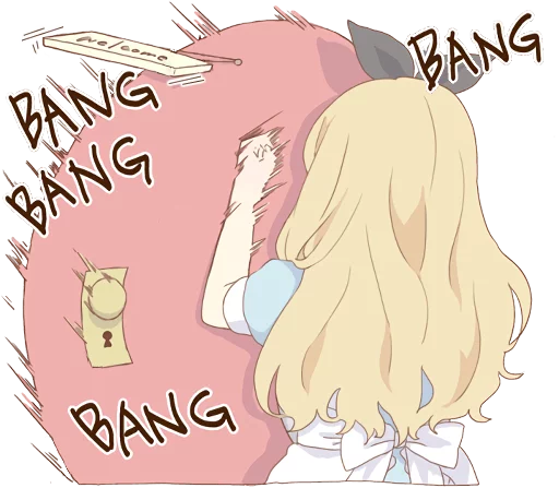 Pom's Alice Darkness ENG :: @line_stickers sticker 6