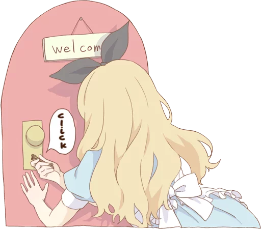 Pom's Alice Darkness ENG :: @line_stickers sticker 7
